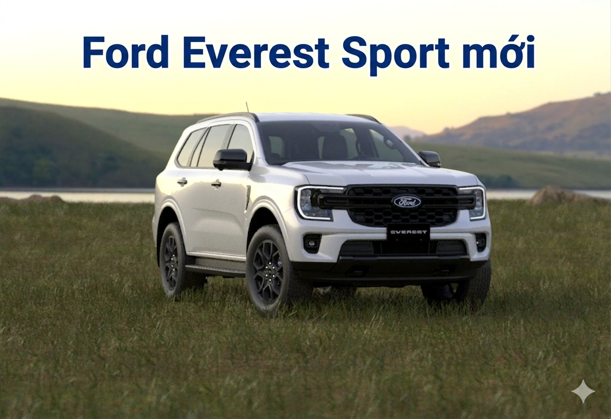 Ford Everest Sport mới